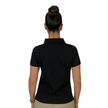 Playera Polo Basic Negro B1660