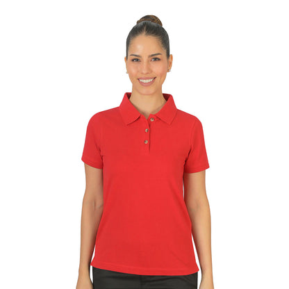 Playera Polo Basic Rojo B1660