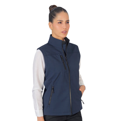 Chaleco Shell Rib Dama Marino B1760