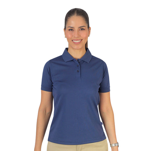 Polo Playera Polo Dry Fit Dama Navy B1770