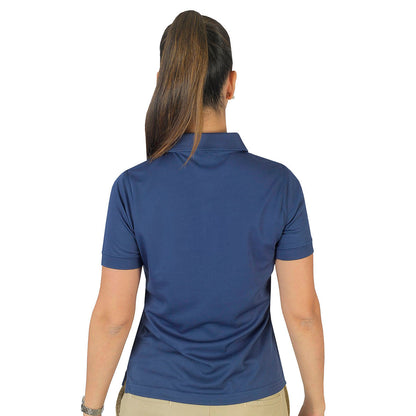 Polo Playera Polo Dry Fit Dama Navy B1770