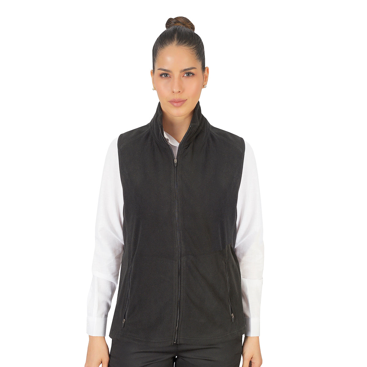Chaleco Polar Fleece Negro B2070