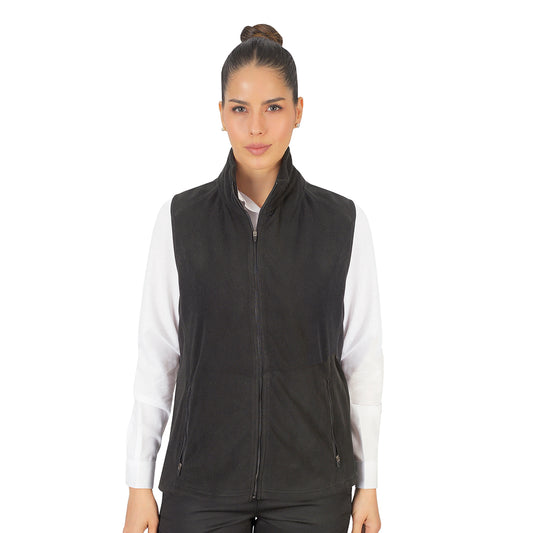 Chaleco Polar Fleece Negro B2070