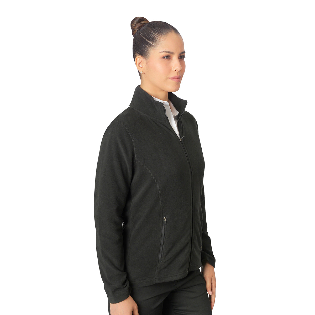Chamarra Polar Fleece Negro B2075