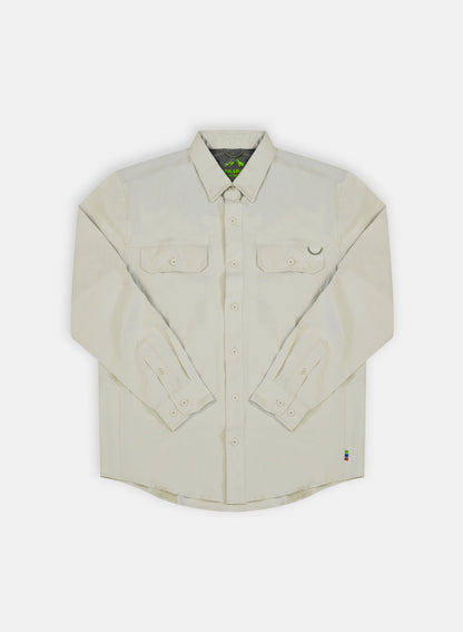 Camisa Lisa Hueso C1755