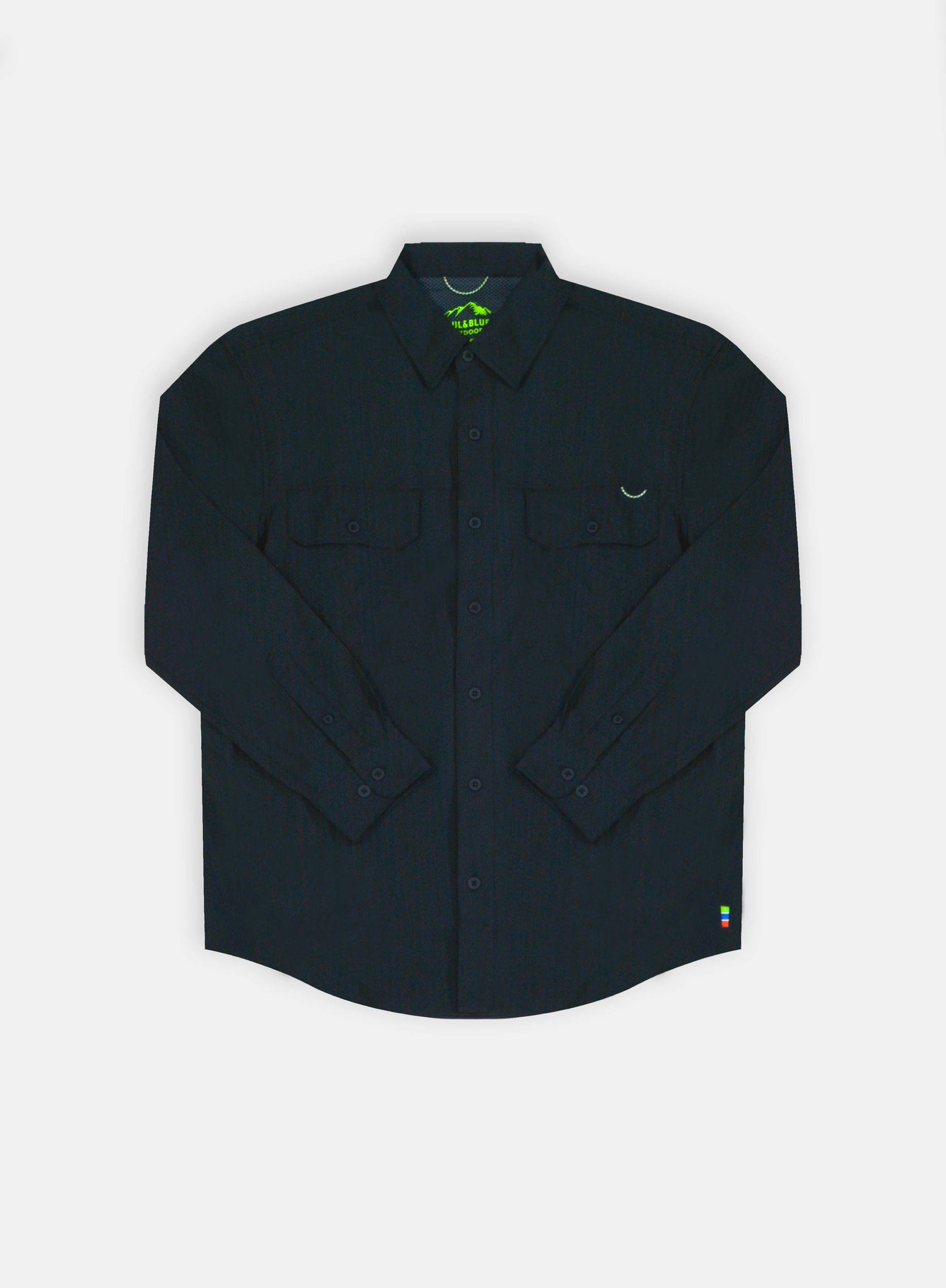 Camisa Lisa Negro C1755