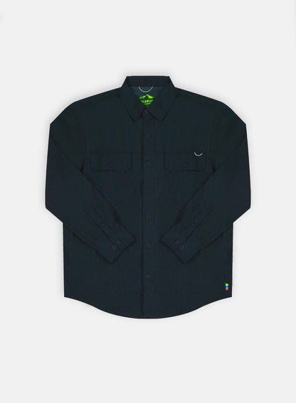 Camisa Lisa Negro C1755