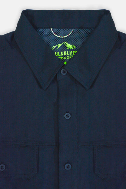 Camisa Lisa Negro C1755