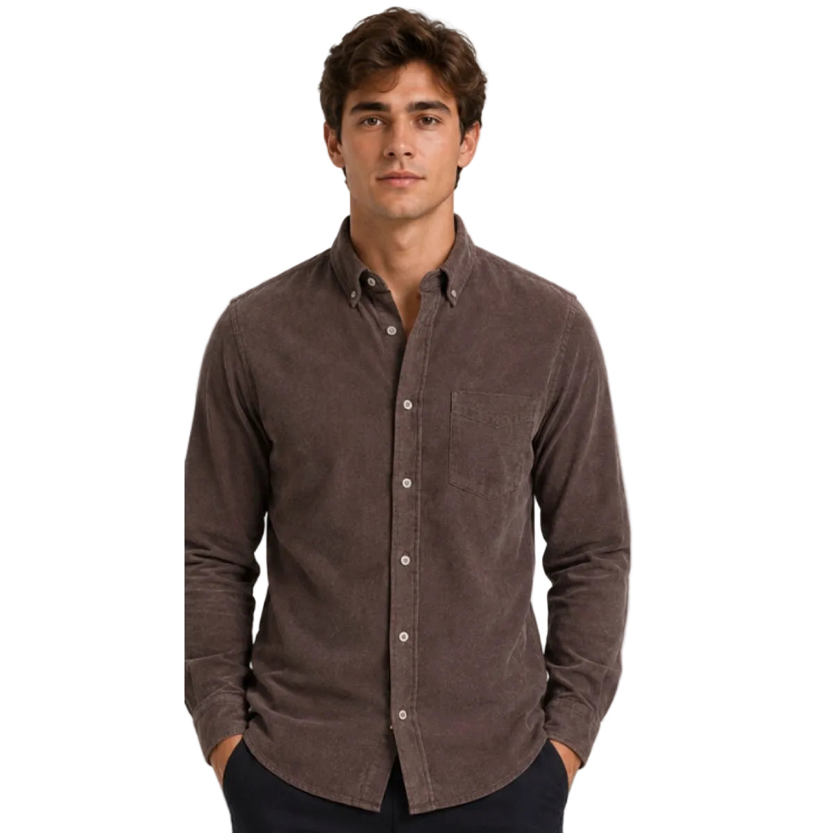 Camisa Panilla Chocolate C2431