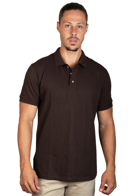 Playera Polo Chocolate A0400