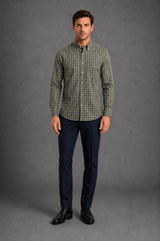 Camisa Basic 2321 Verde C2359