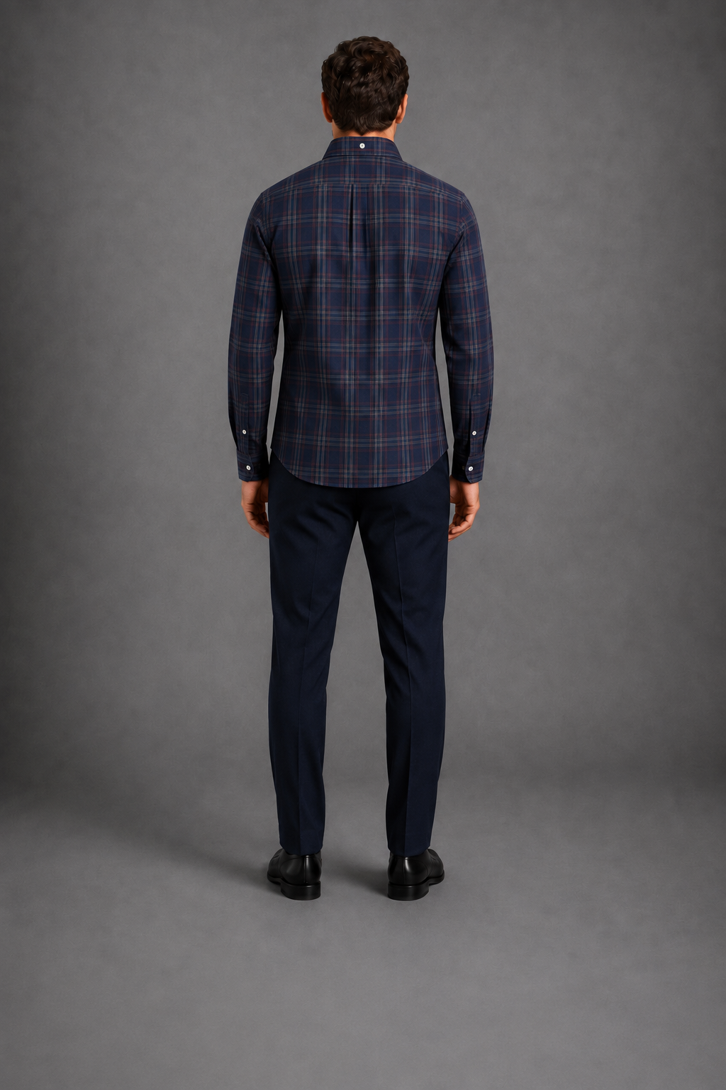 Camisa Scotland 3420 Marino C2366