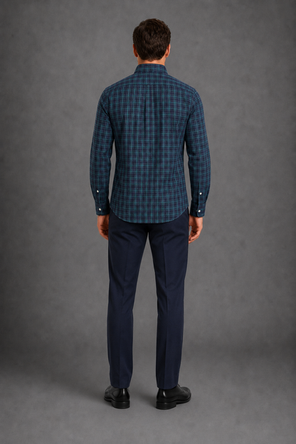 Camisa Scotland 3410 Marino C2368