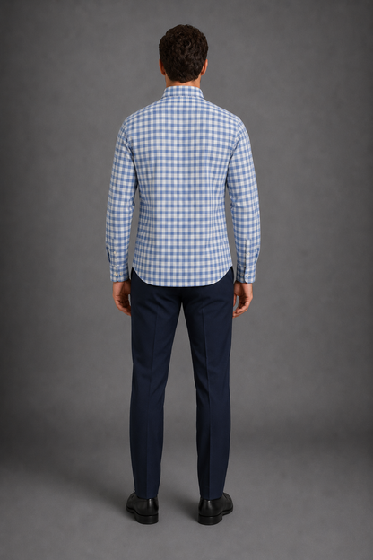 Camisa Oxigeno 213 Azul C2369