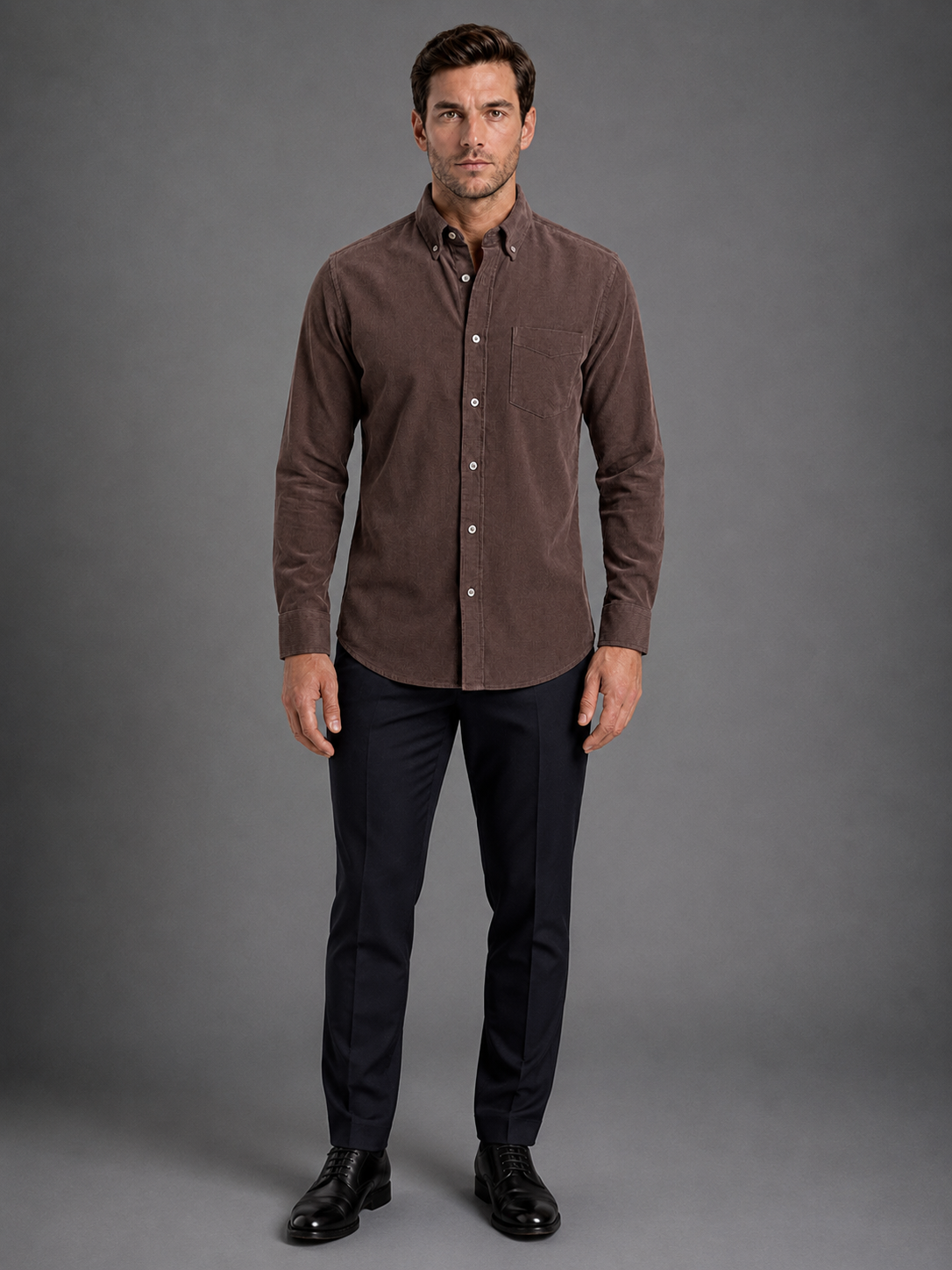 Camisa Panilla Chocolate C2431