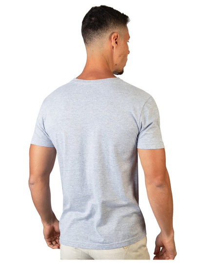 Playera Logo Gris manga corta