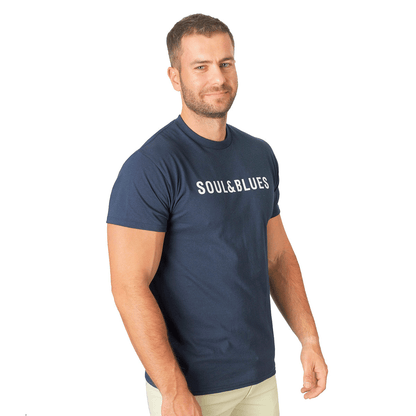 Playera Soulandblues Marino  E0115