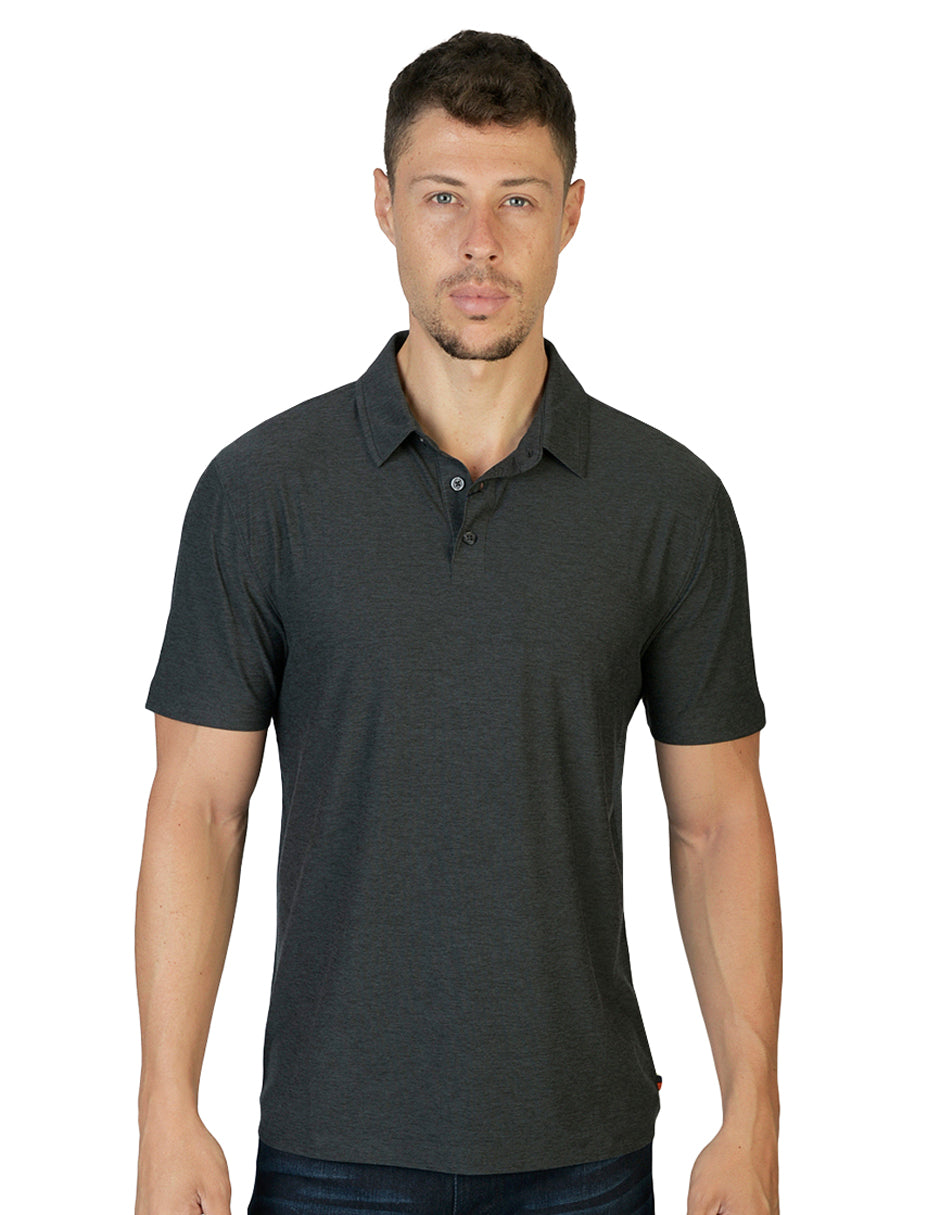 Playera Golf Pebble Beach Charcoal E0150