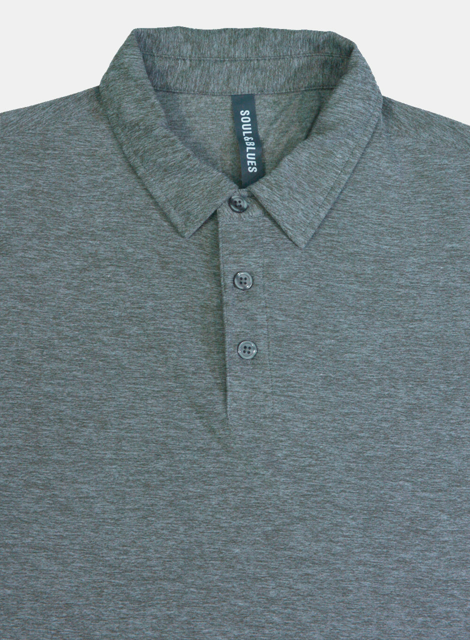 Playera Golf Pebble Beach Grey E0150