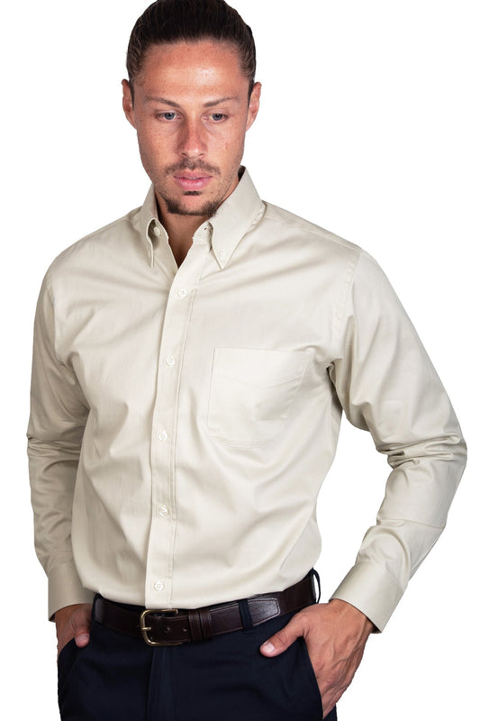 Camisa New York Hueso A0015