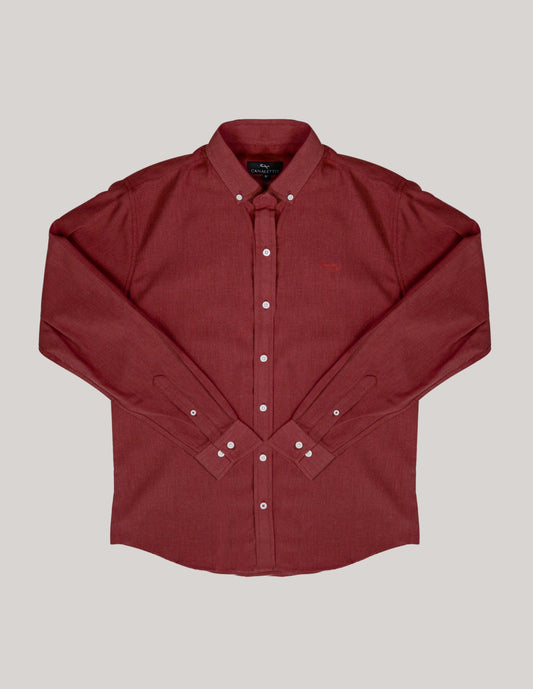 Camisa Cuadros Vino IA037