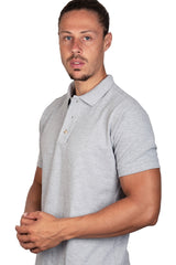 Playera Polo Jaspe Obscuro A0400