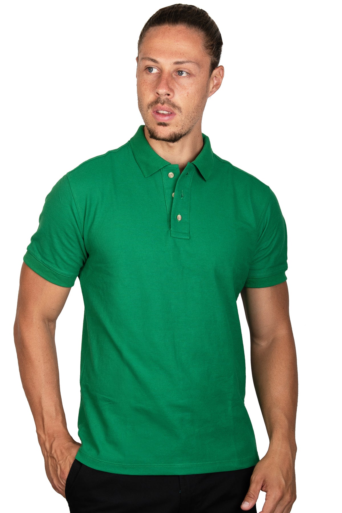 Playera Polo Verde A0400