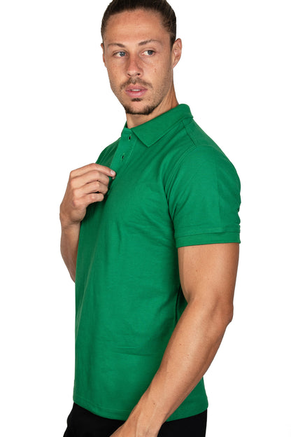 Playera Polo Verde A0400