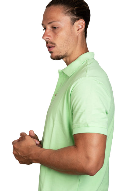 Playera Polo Verde Manzana A0400