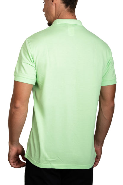 Playera Polo Verde Manzana A0400