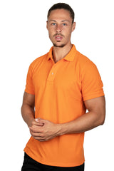 Playera Polo Naranja A0400