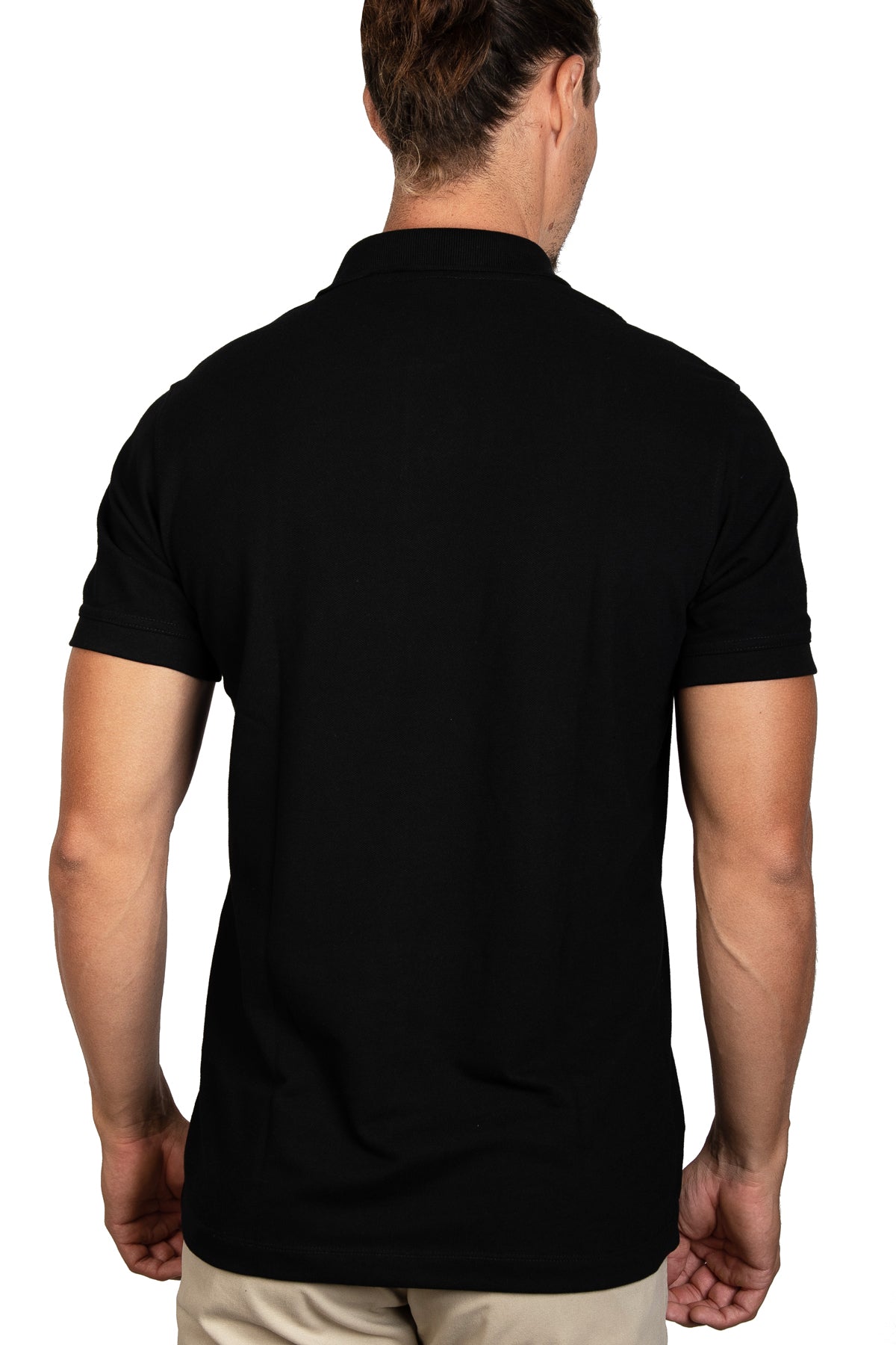 Playera Polo Negro A0400