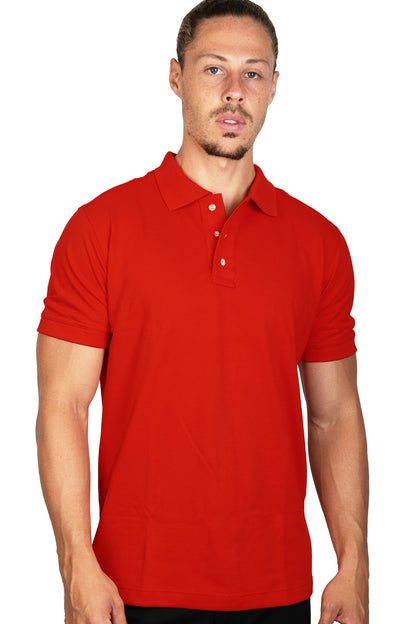 Playera Polo Rojo A0400