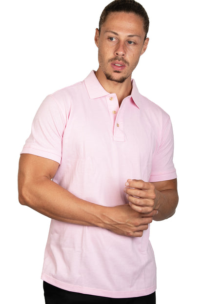 Playera Polo Rosa A0400