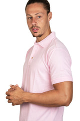 Playera Polo Rosa A0400