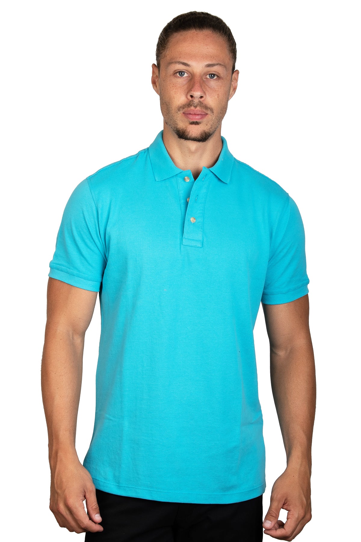 Playera Polo Turquesa A0400