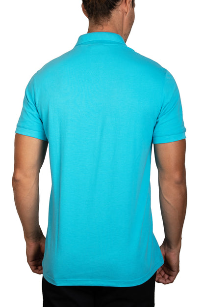 Playera Polo Turquesa A0400