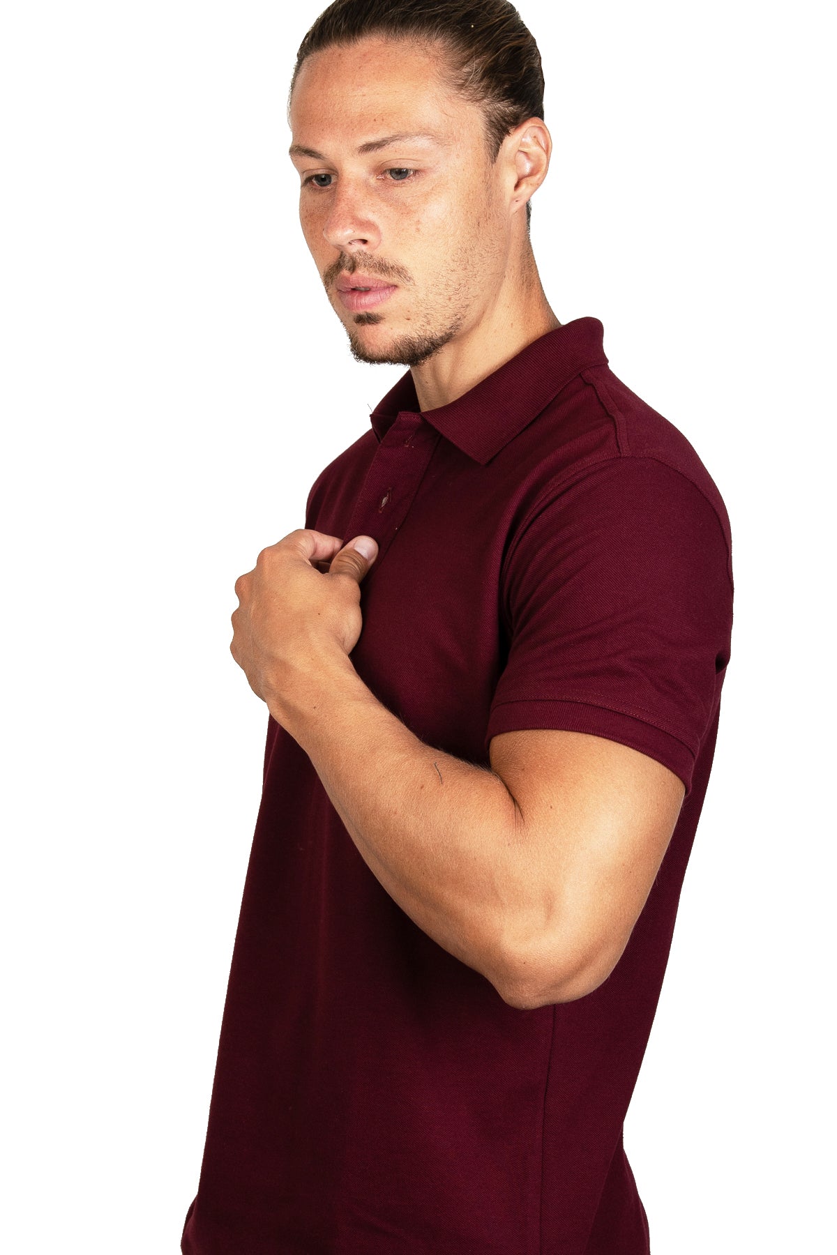 Playera Polo Vino A0400