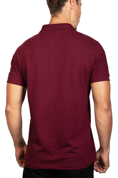 Playera Polo Vino A0400