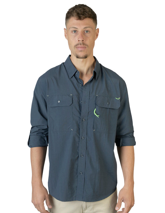 Camisa Ml Adventure Marino ZA027