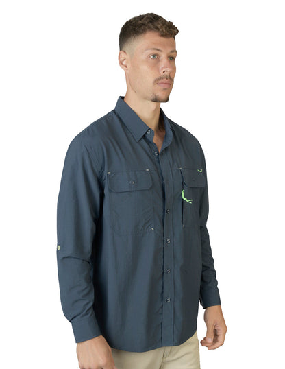 Camisa Ml Adventure Marino ZA027