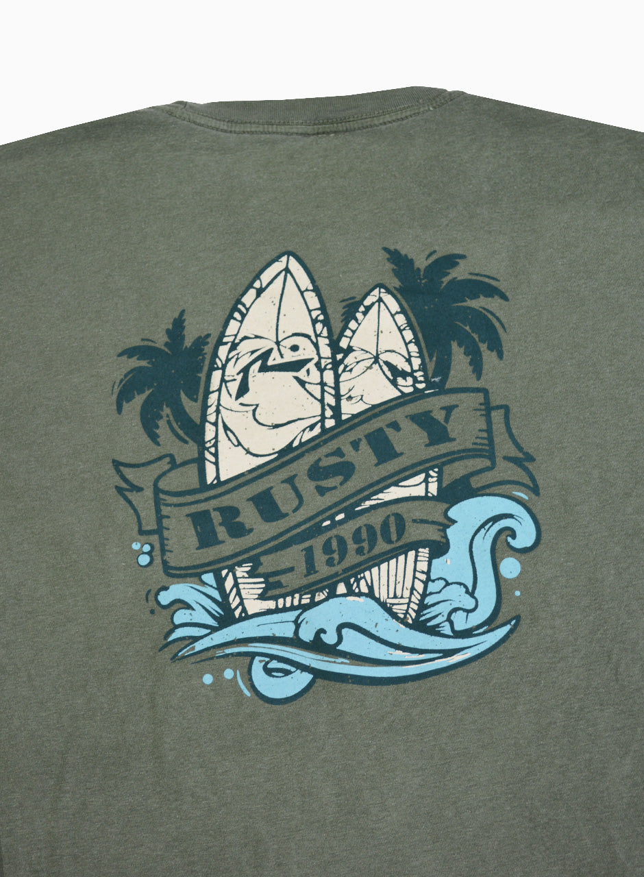 Playera Rusty C/r Mc Vintage ZB416