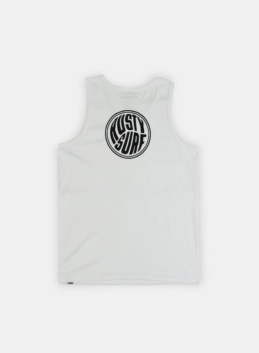 Playera Rusty Tank Top Blanco ZB451