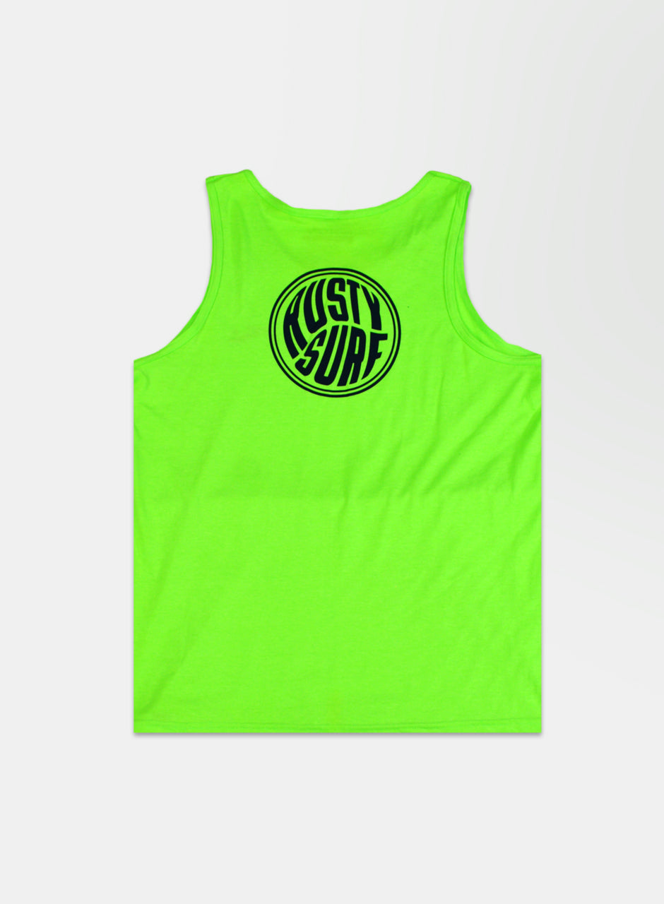 Playera Rusty Tank Top Neon ZB451