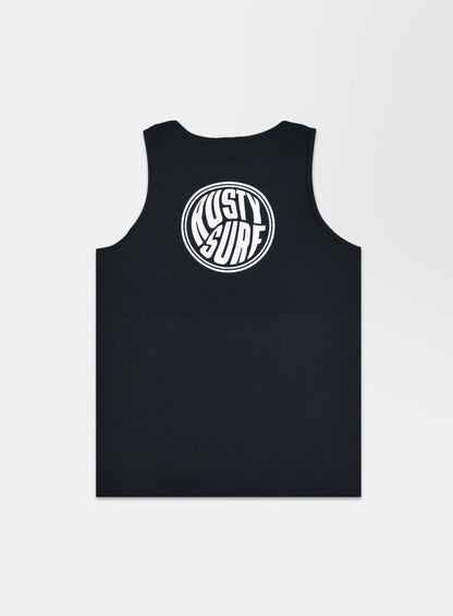 Playera Rusty Tank Top Negro ZB451