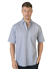Camisa Estampada Azul C1699