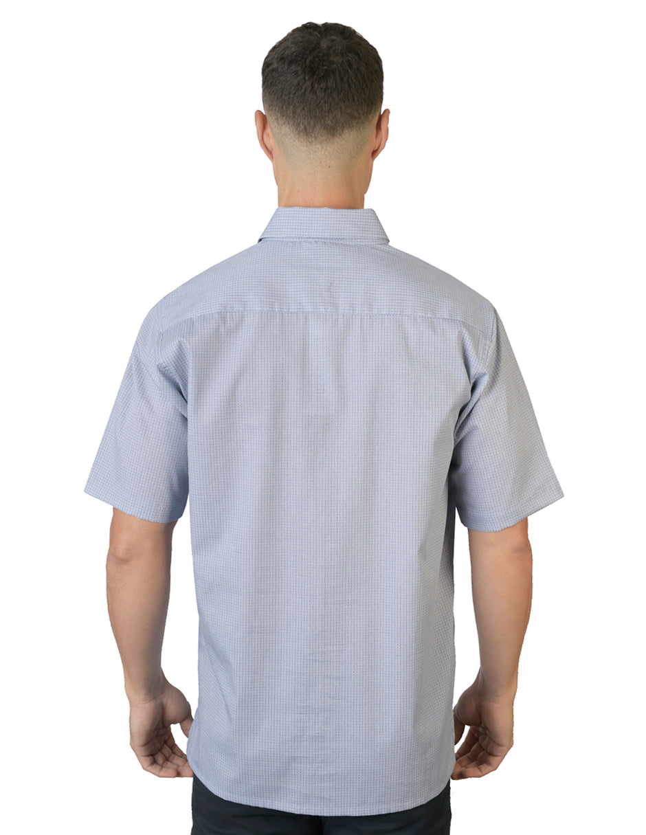 Camisa Estampada Azul C1699