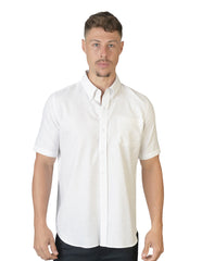 CAMISA CUADROS BLANCO C1711