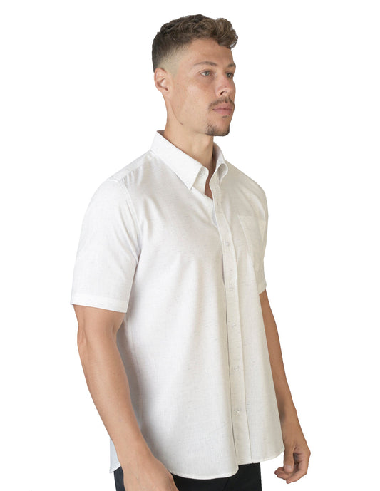 CAMISA CUADROS BLANCO C1711