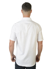 CAMISA CUADROS BLANCO C1711